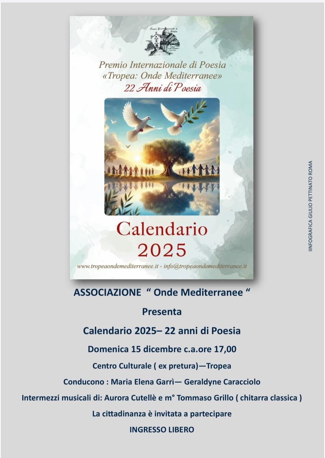 Presentazione Calendario 2025 - 22 Anni di Poesia